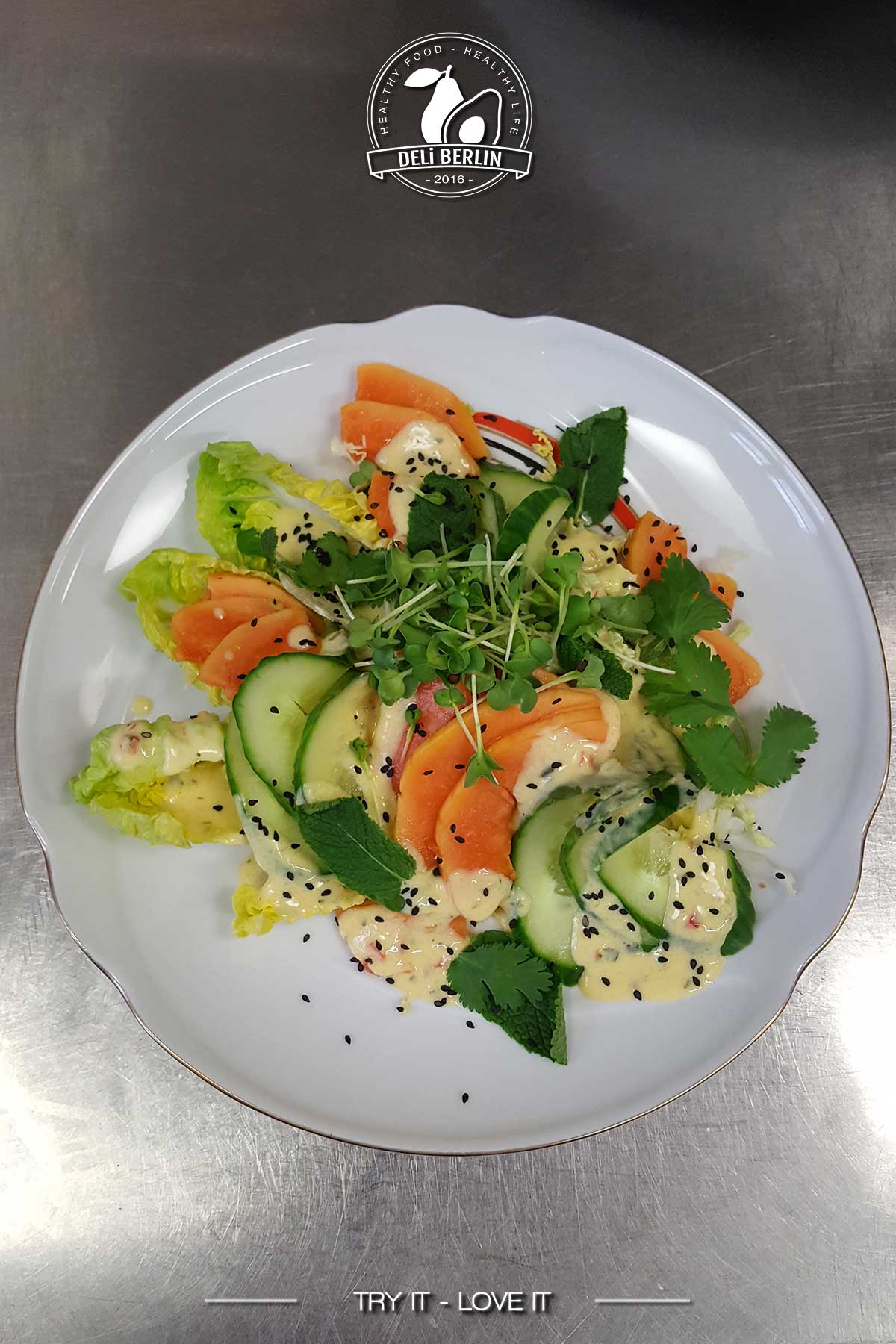 Avocado-Papaya-Salat