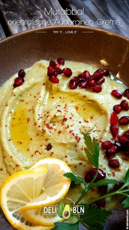 Mutabbal Rezept für die orientalische Auberginencreme