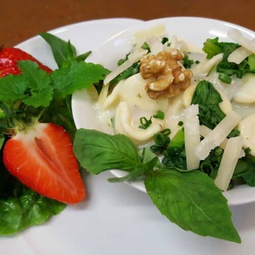 Orecchiette in Ginger Coconut Sauce