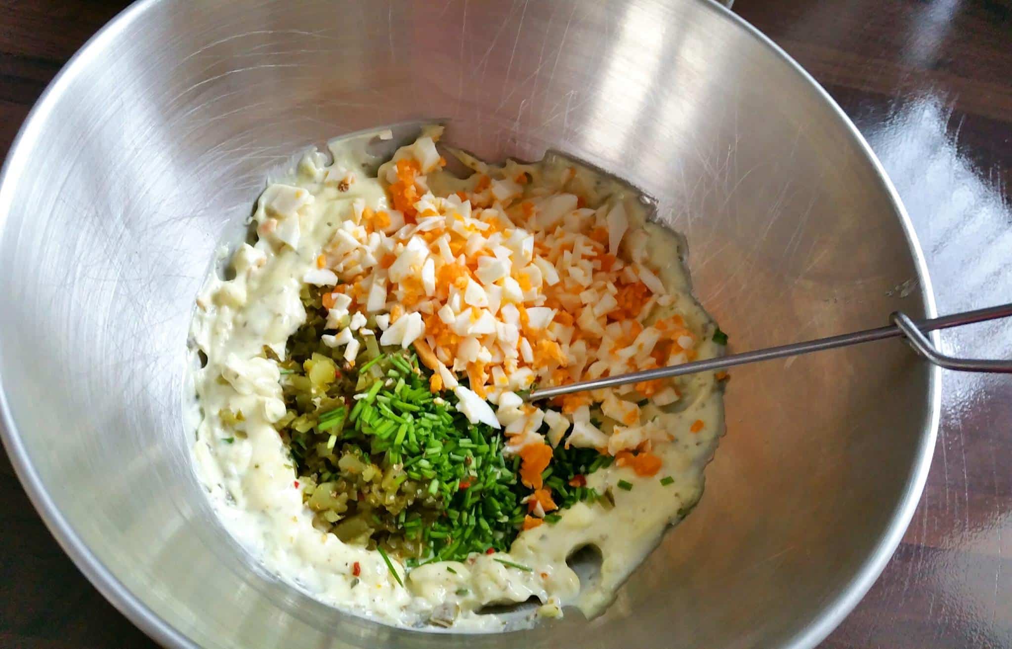 leichte Remoulade mit Joghurt selber machen