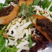 Apfel-Cranberry-Salat