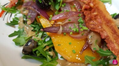 Kürbis-Zwiebel-Salat