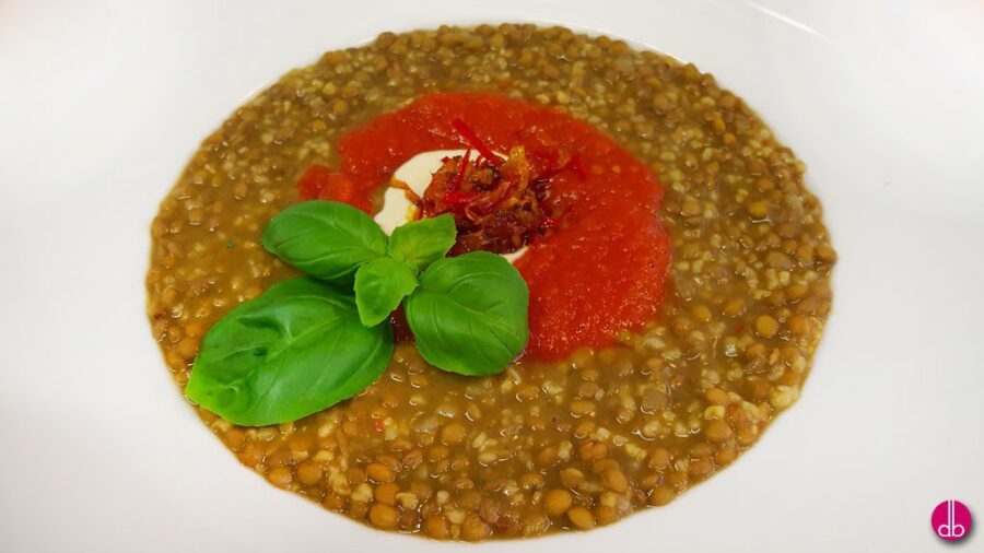 Imjadra - vegane ägyptische Linsensuppe
