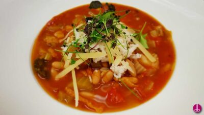 vegane Winter-Minestrone Lombardei