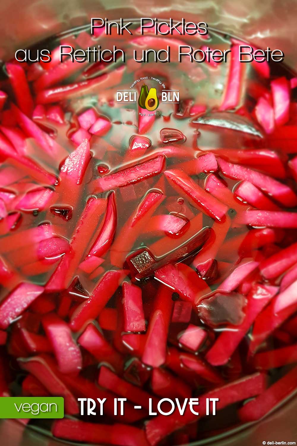 Pink Pickles - so werden die Gurken des Nahen Ostens gemacht - Rezept