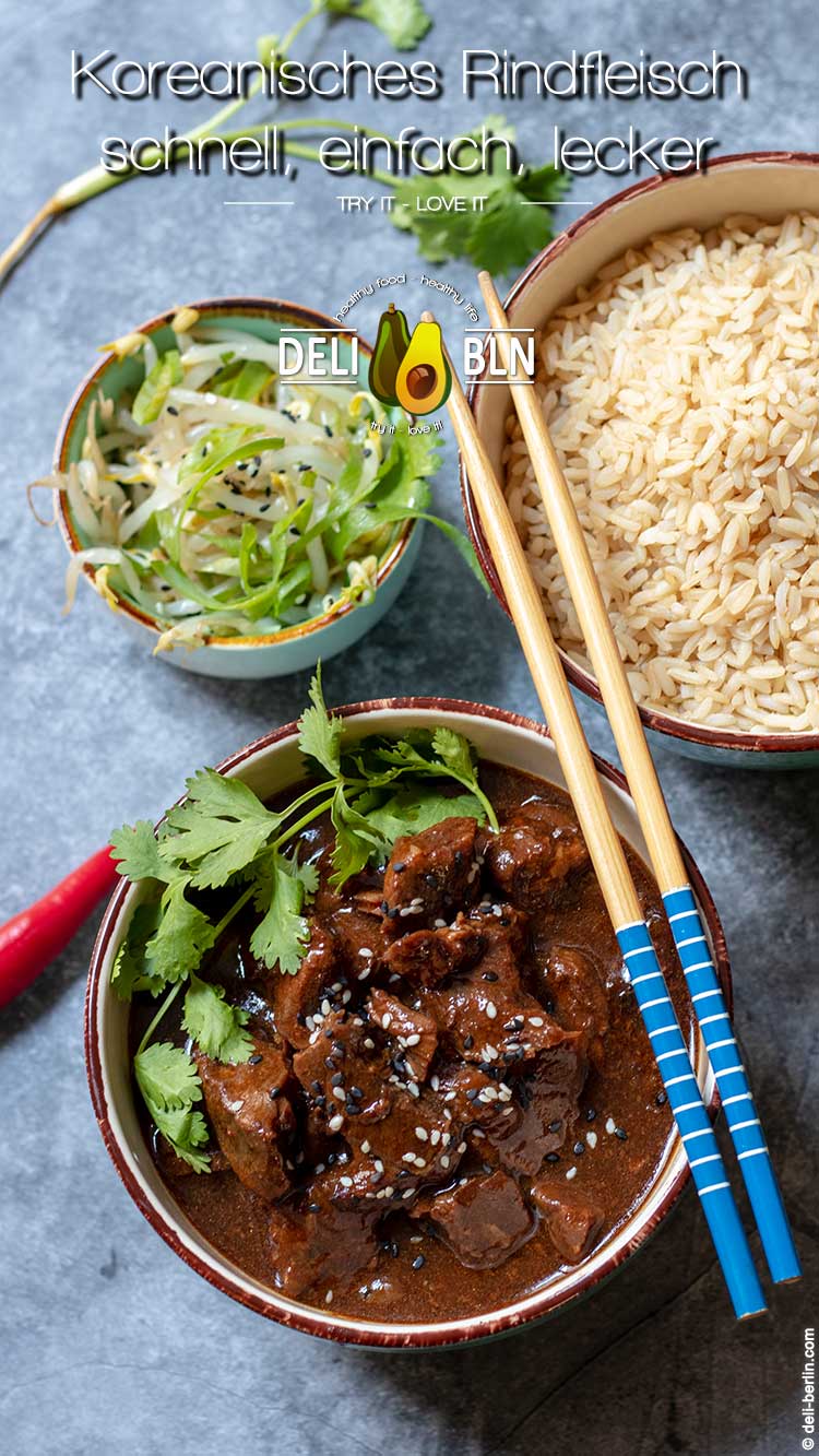 Koreanisches Rindfleisch - schnell einfach lecker