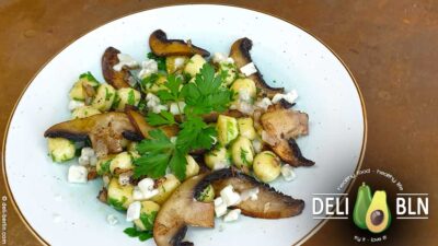 Gnocchi mit Portobello & Blauschimmelkäse