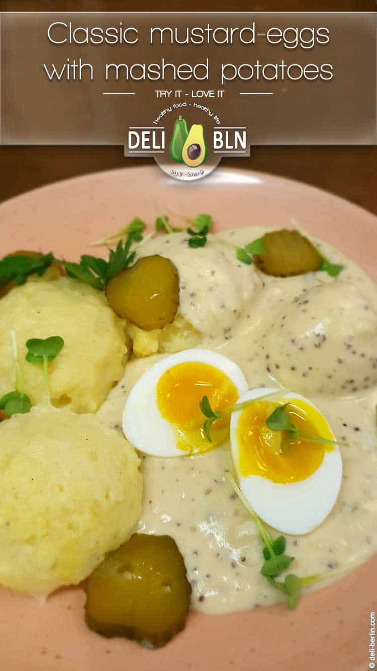 Rezept: Senfeier mit Kartoffelpüree - ein Klassiker der deutschen Küche