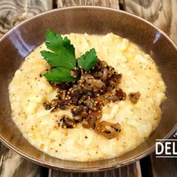 Rezept für ein einfaches veganes Blumenkohl Dahl mit gelben Linsen