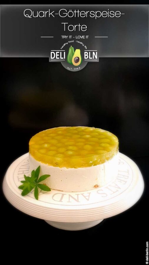 Quark-Götterspeise-Torte - Kuchen ohne Backen