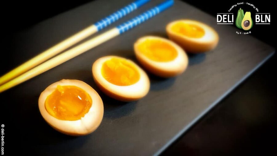 Ramen-Eier "Ajitsuke Tamago" - 味付け玉子 - Sie werden diese lieben