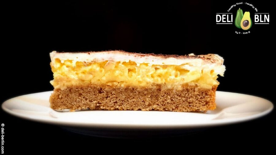 einfaches Rezept für einen super saftigen Apfel-Vanille-Kuchen