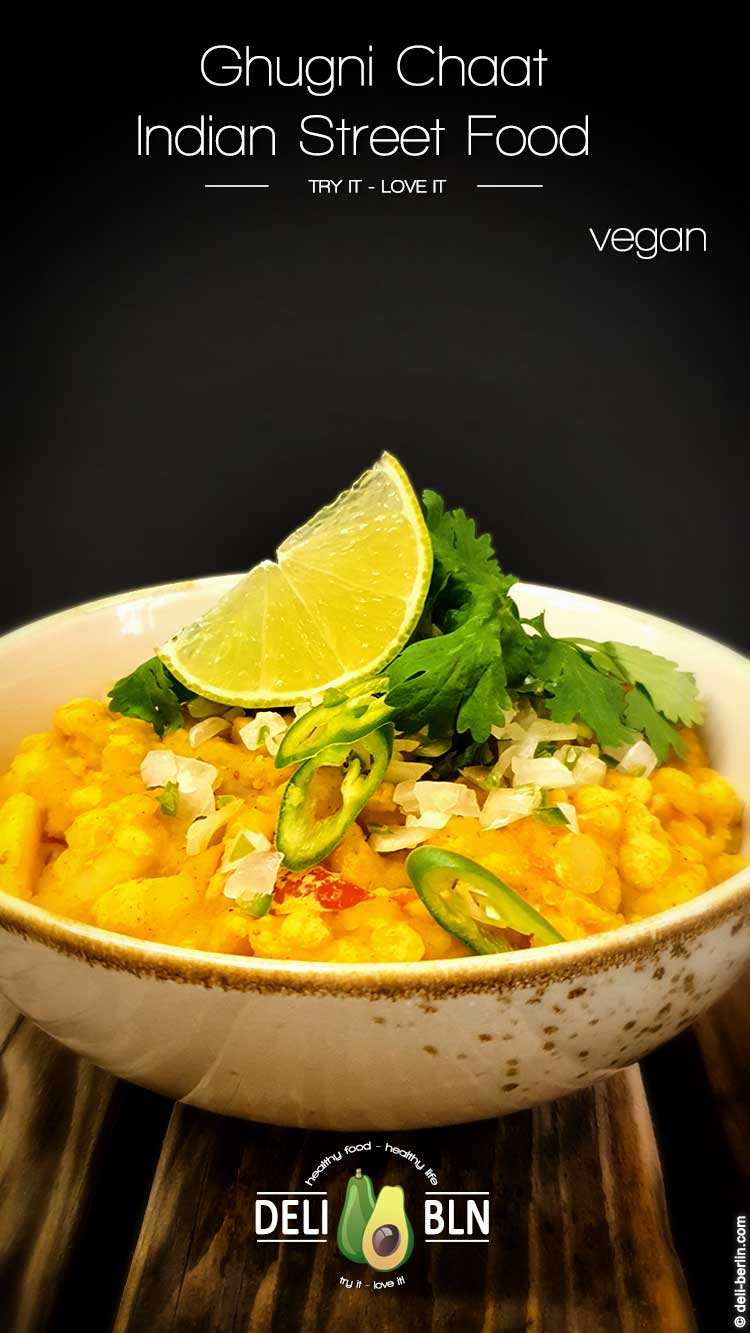 Ghugni Chaat – vegan Indian Street Food