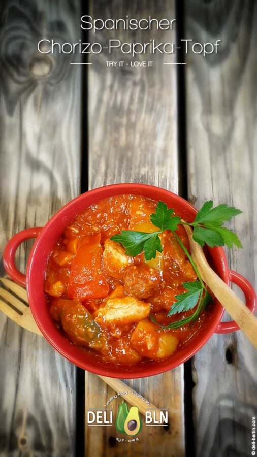 Spanischer Chorizo-Paprika-Eintopf