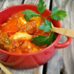 Spanischer Chorizo-Paprika-Eintopf