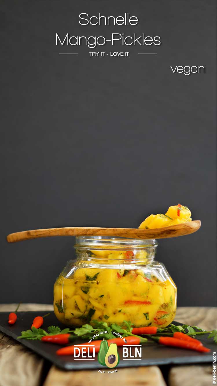 Schnelles Rezept für Mango-Pickles