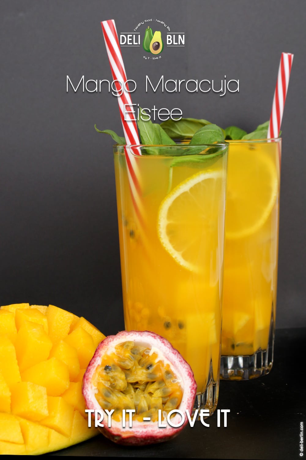 Mango-Maracuja-Eistee selber machen: Ein Tropischer Genuss für den Sommer!