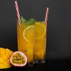 Mango-Maracuja-Eistee selber machen: Ein Tropischer Genuss für den Sommer!