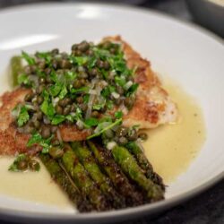 Ostsee Kabeljau mit würziger Piccata-Sauce