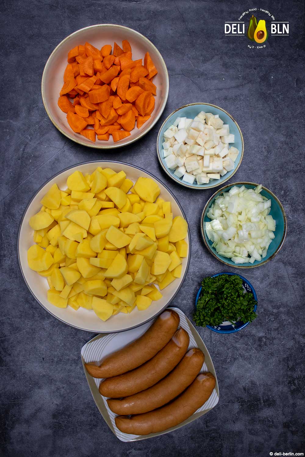 Deftige Kartoffelsuppe nach klassischem Rezept • Cook & Bloom ... Deftige Kartoffelsuppe nach klassischem Rezept • Cook & Bloom ...