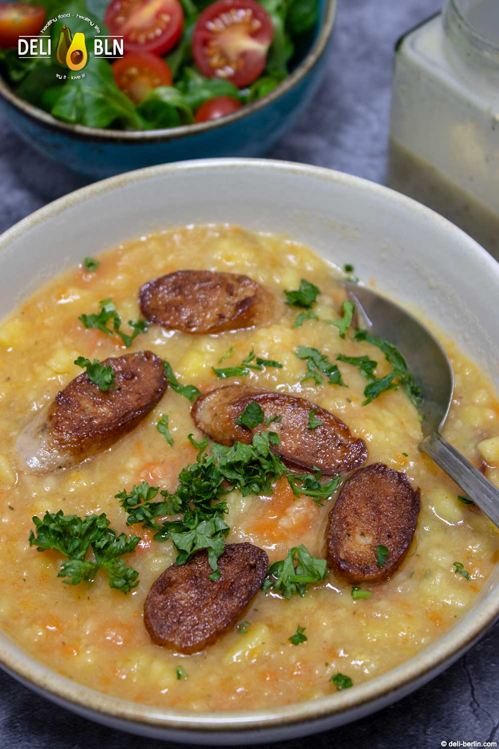 Deftige Kartoffelsuppe nach klassischem Rezept • Cook & Bloom ... Deftige Kartoffelsuppe nach klassischem Rezept • Cook & Bloom ...