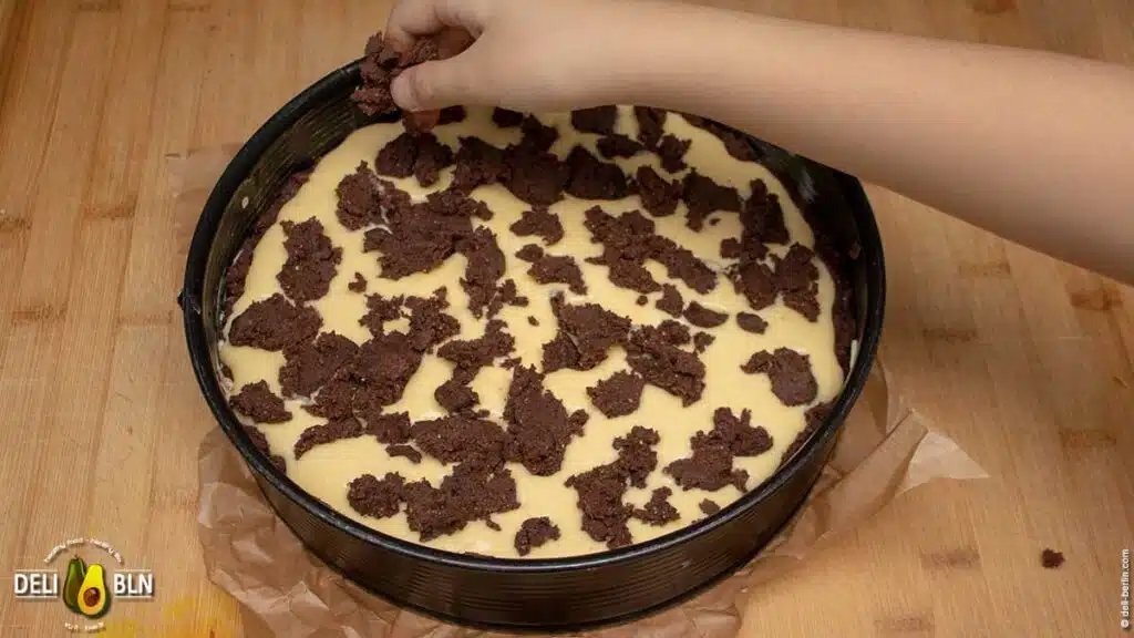 Russischer Zupfkuchen als vegane Version