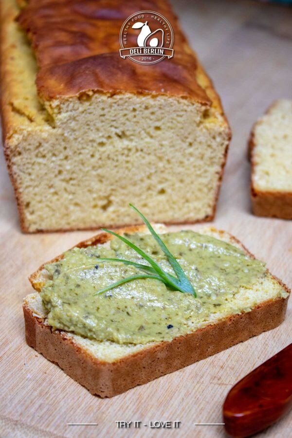 getreidefreies Kichererbsen-Brot