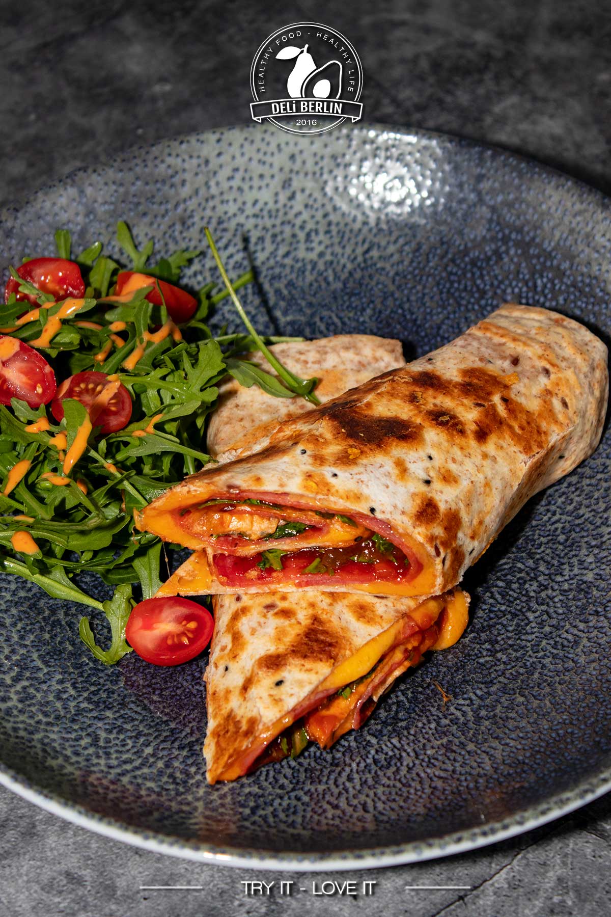 Schnelle, köstliche und einfache Pizza-Tortilla-Wraps