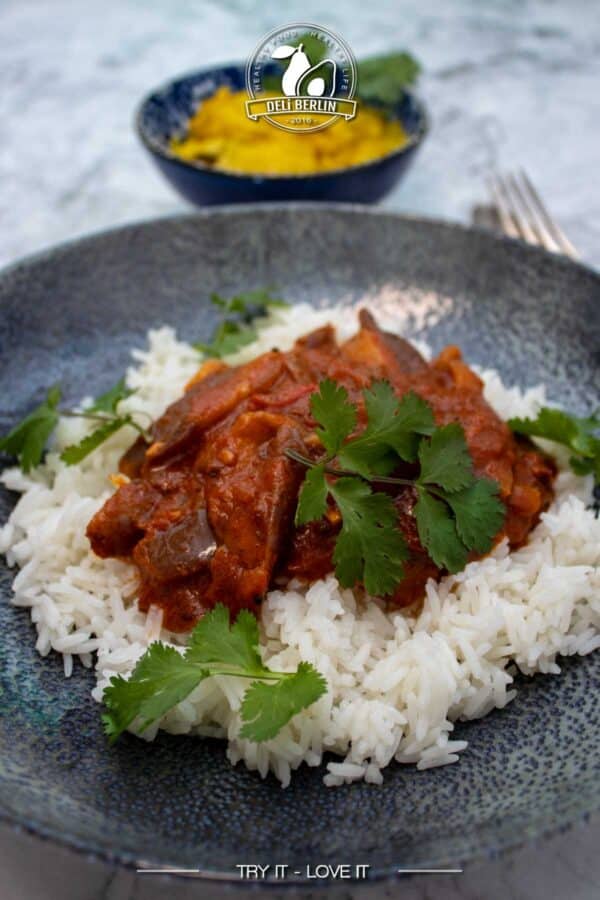 Würziges Auberginen-Vindaloo – Veganes Geschmackserlebnis!