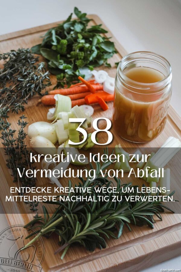 38 kreative Wege, um Lebensmittelreste nachhaltig zu verwerten