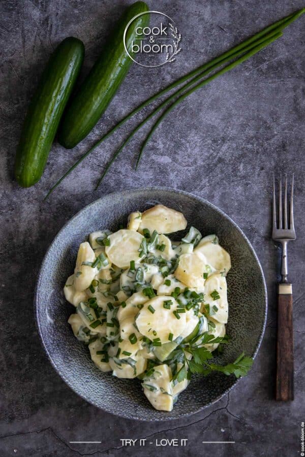 Falscher Kartoffelsalat mit Petersilienwurzel – Low Carb Genuss ohne Reue